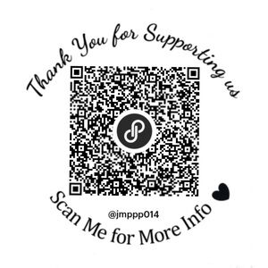 QR Code poster flyer!❤️🌺